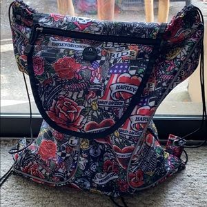 Harley Davidson Drawstring Back pack
